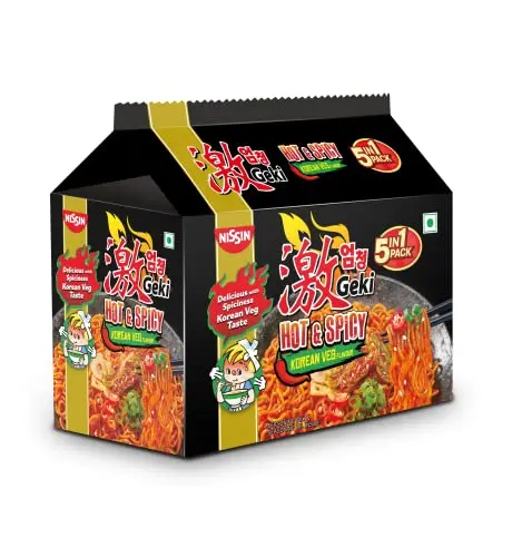 Geki Hot & Spicy 5 in 1 Pack